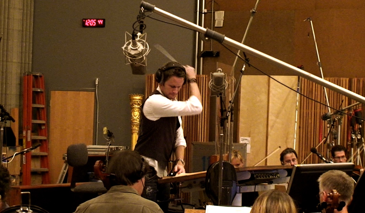 Brian Tyler conducts at 20th Century Fox