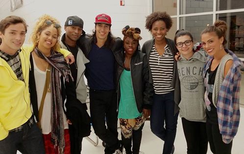 Core cast of Break the Stage