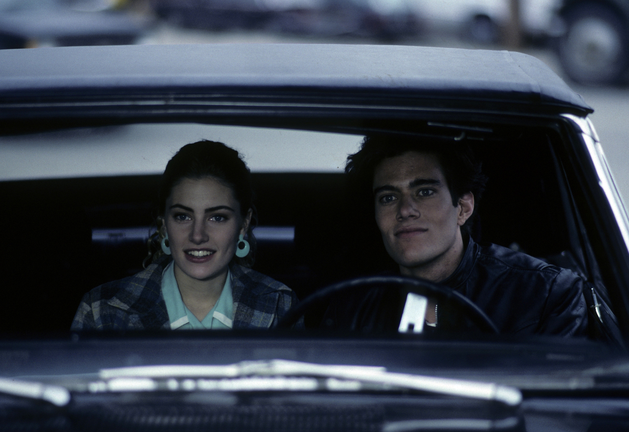 Still of Mädchen Amick and Dana Ashbrook in Twin Pykso miestelis (1990)