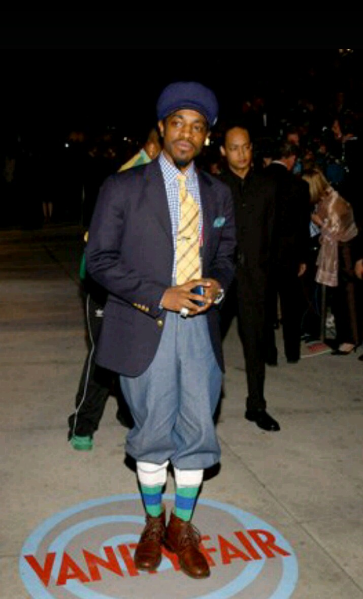 Andre 3000 & King at Vanity Fair Magazine's Academy Awards Afterparty