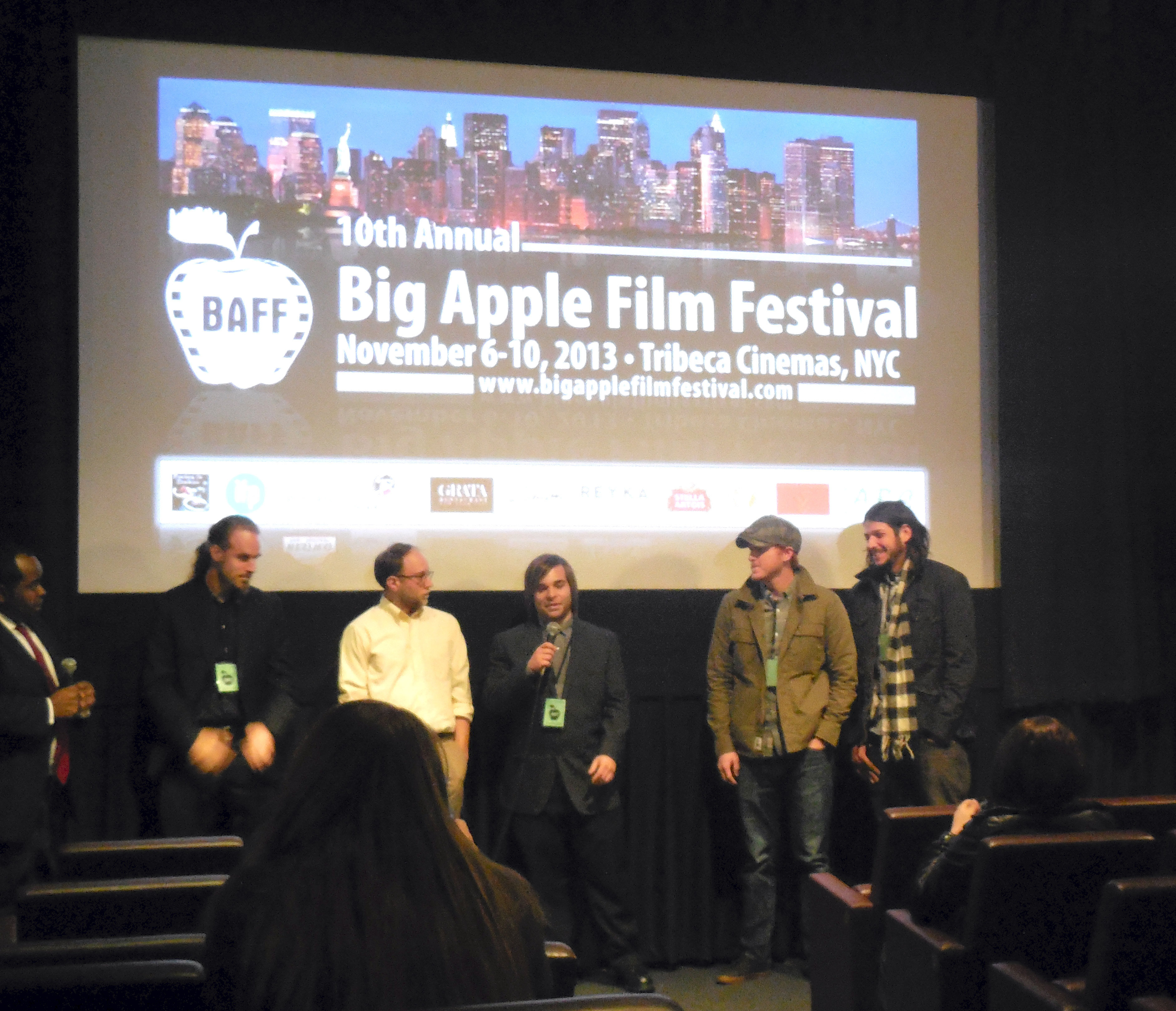 Director/Editor Nick Levanti at the premiere of 