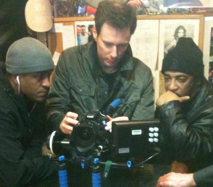 Director of Photography Jeremy Traub, Co-Producer Derrick Hammond & Director Stephen 