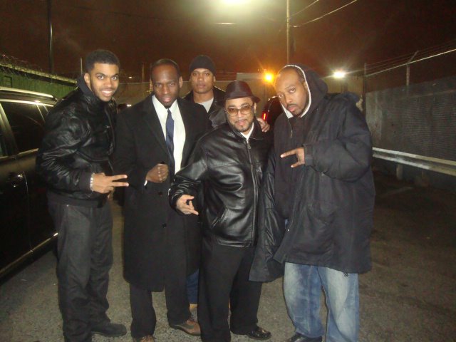 Leland B. Martin, Scott Neufville, Edwin Canelo, Carl Clemons & Director Stephen 