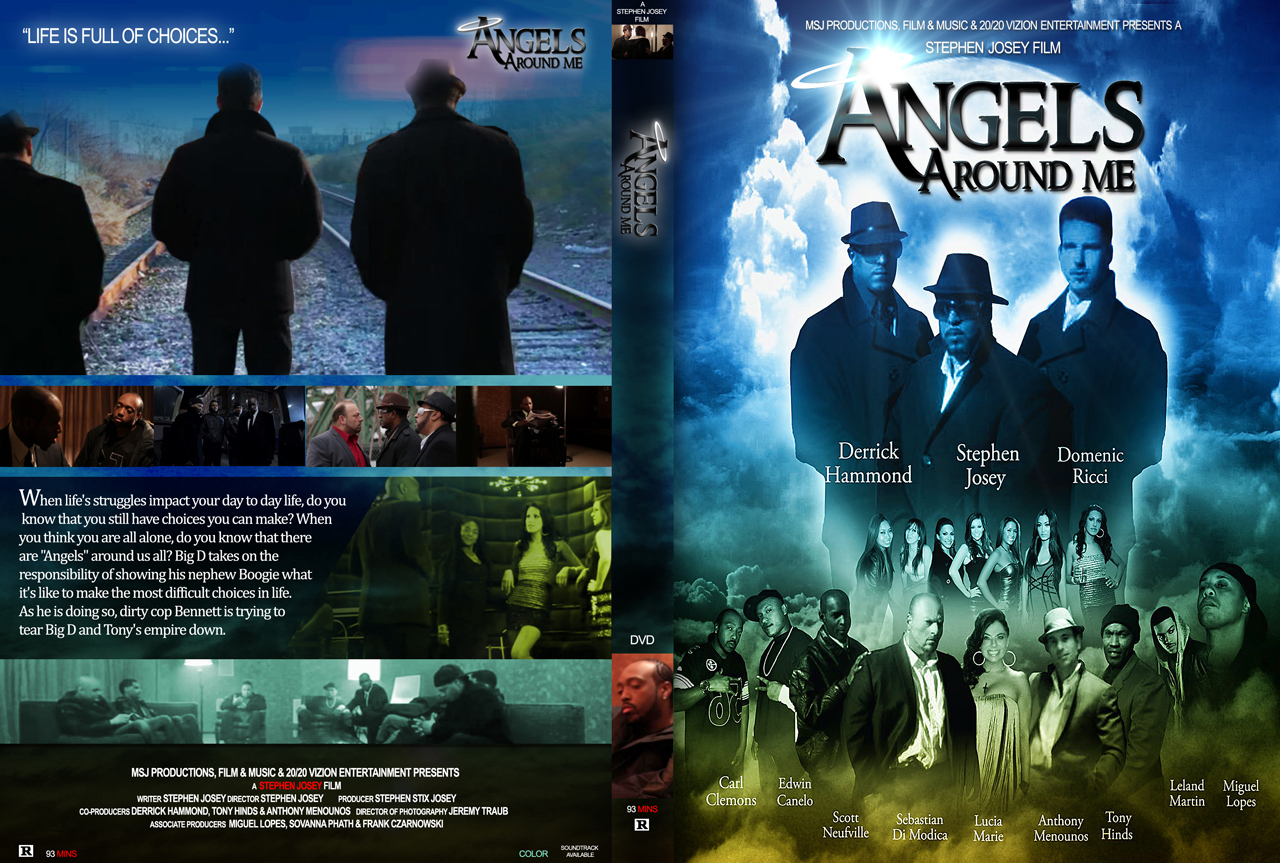 ANGELS AROUND ME DVD Cover..