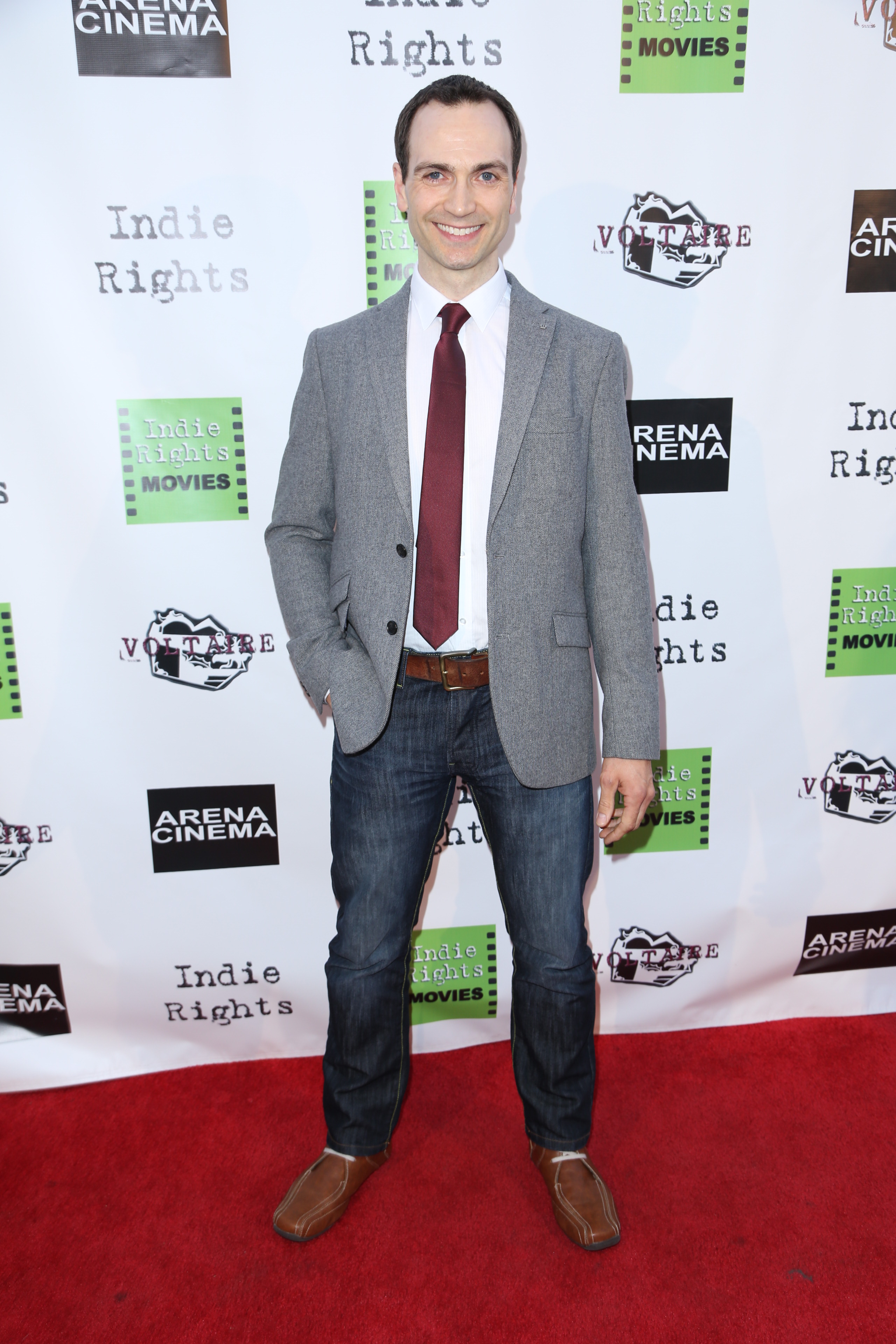 Actor Andrew Fitch (Star, Candlestick) attends 'Candlestick' Los Angeles Premiere at Arena Cinema Hollywood on April 11, 2015 in Hollywood, California.