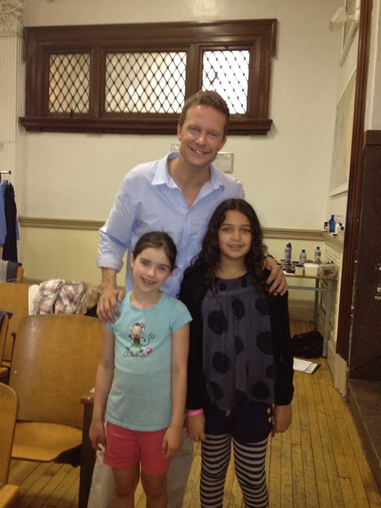 Alexa with Will Chase and Sterling from Butterflies of Bill Baker