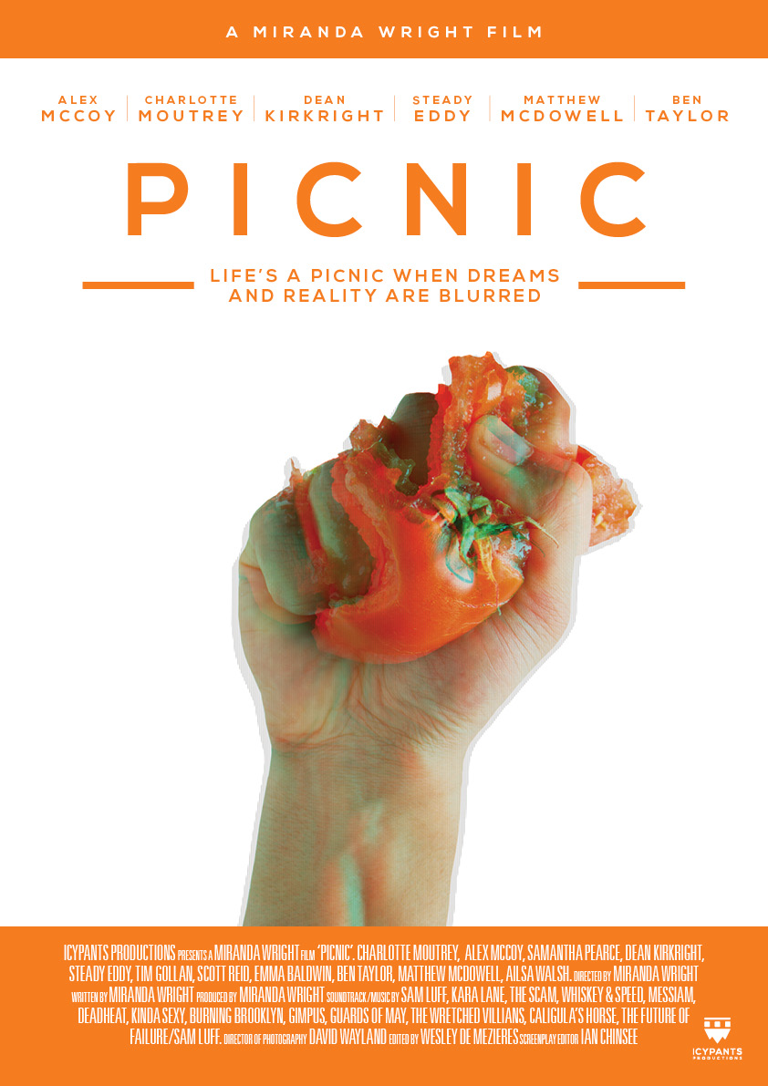 My film - Picnic (Wright, 2015) feature film.