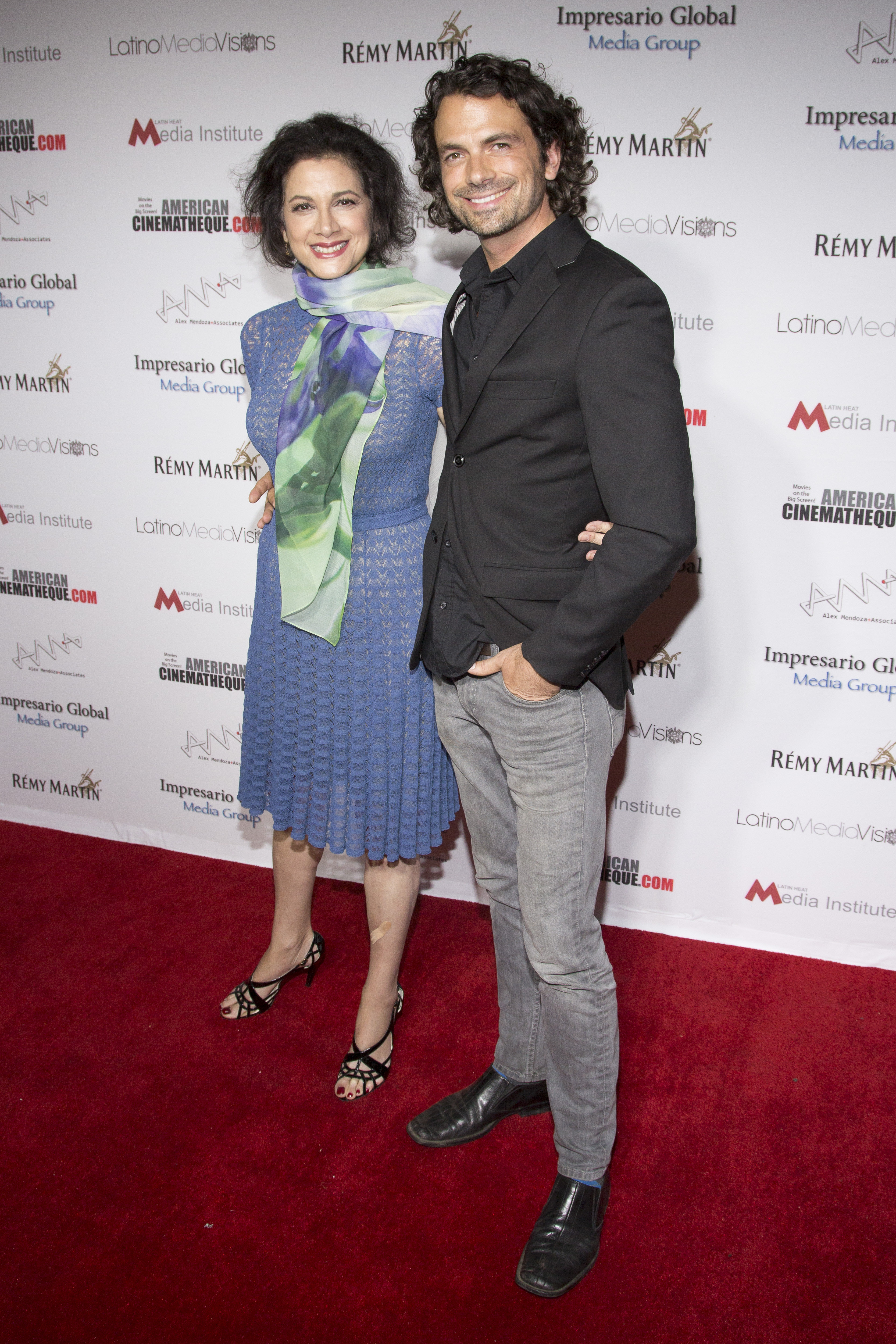 Premier of The House That Jack Built. With Saundra Santiago