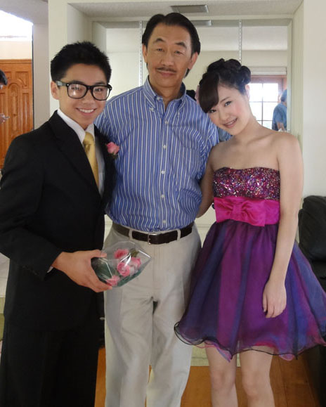 Austin Chandra, George Cheung and Megan Lee in Anita Ho