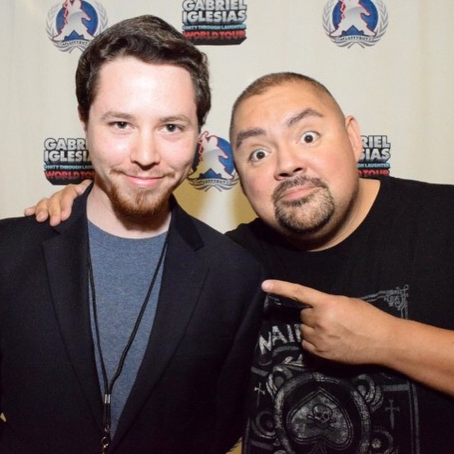 Photo with Gabriel Iglesias a.k.a. Fluffy