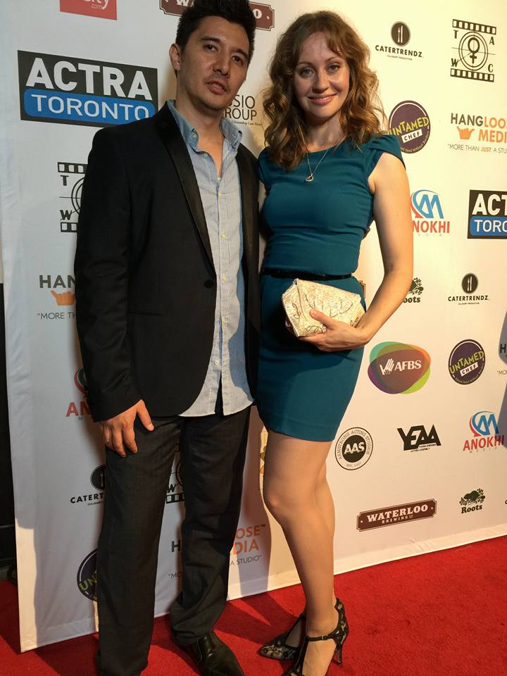 With IRL the Series creator Bobby Del Rio at TIFF
