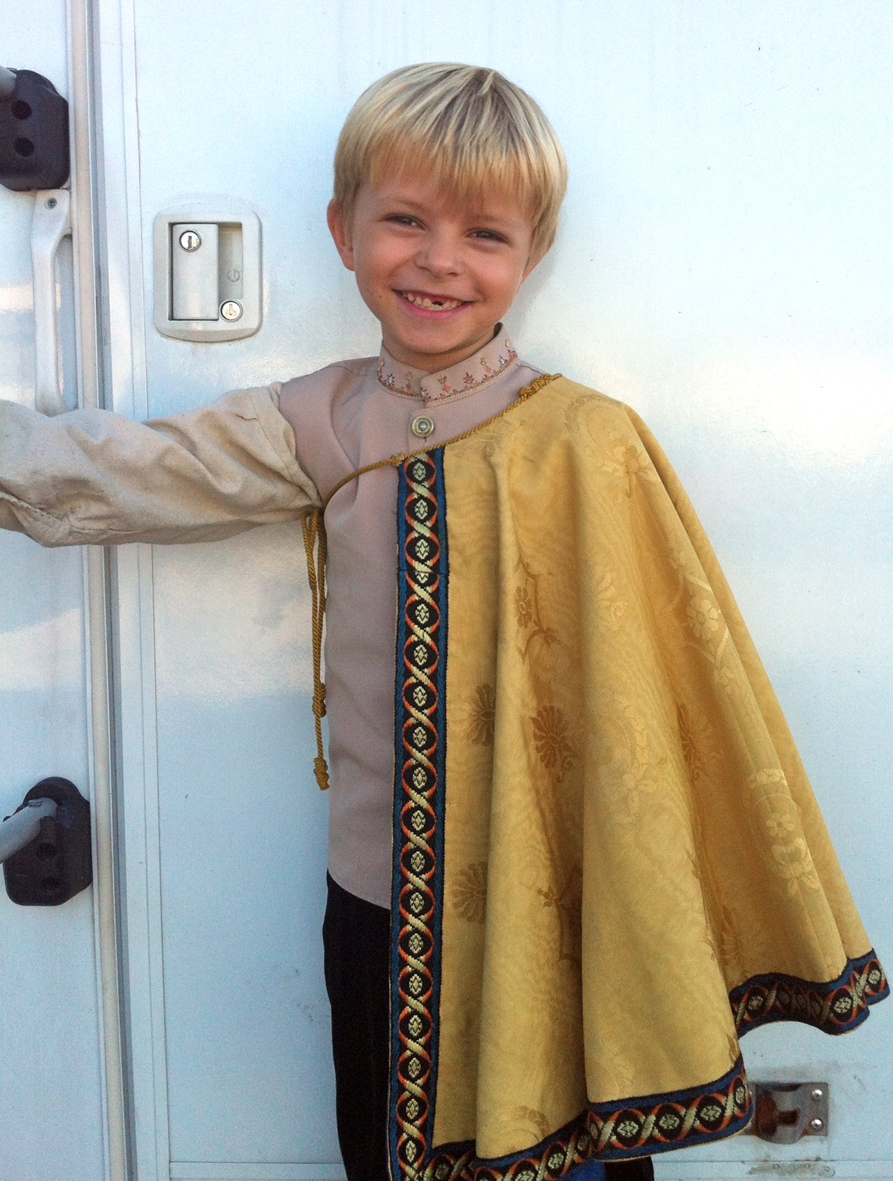 Jackson as Little Prince Henry on Reign