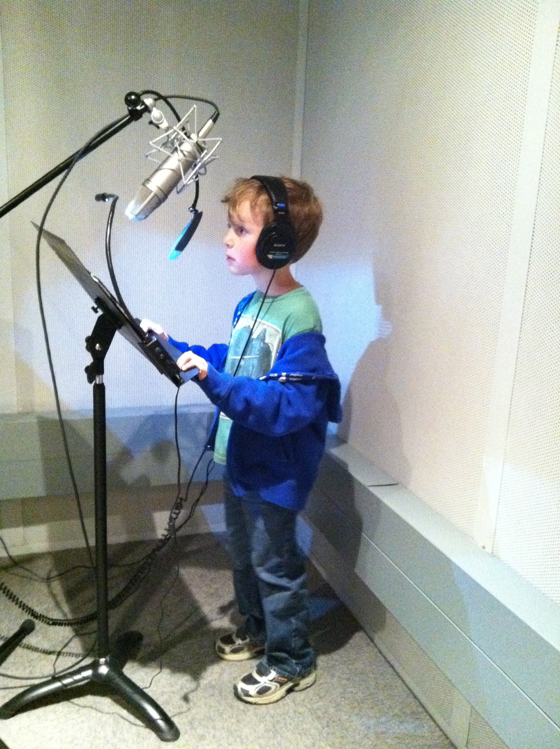 recording Johnson & Johnson voiceover