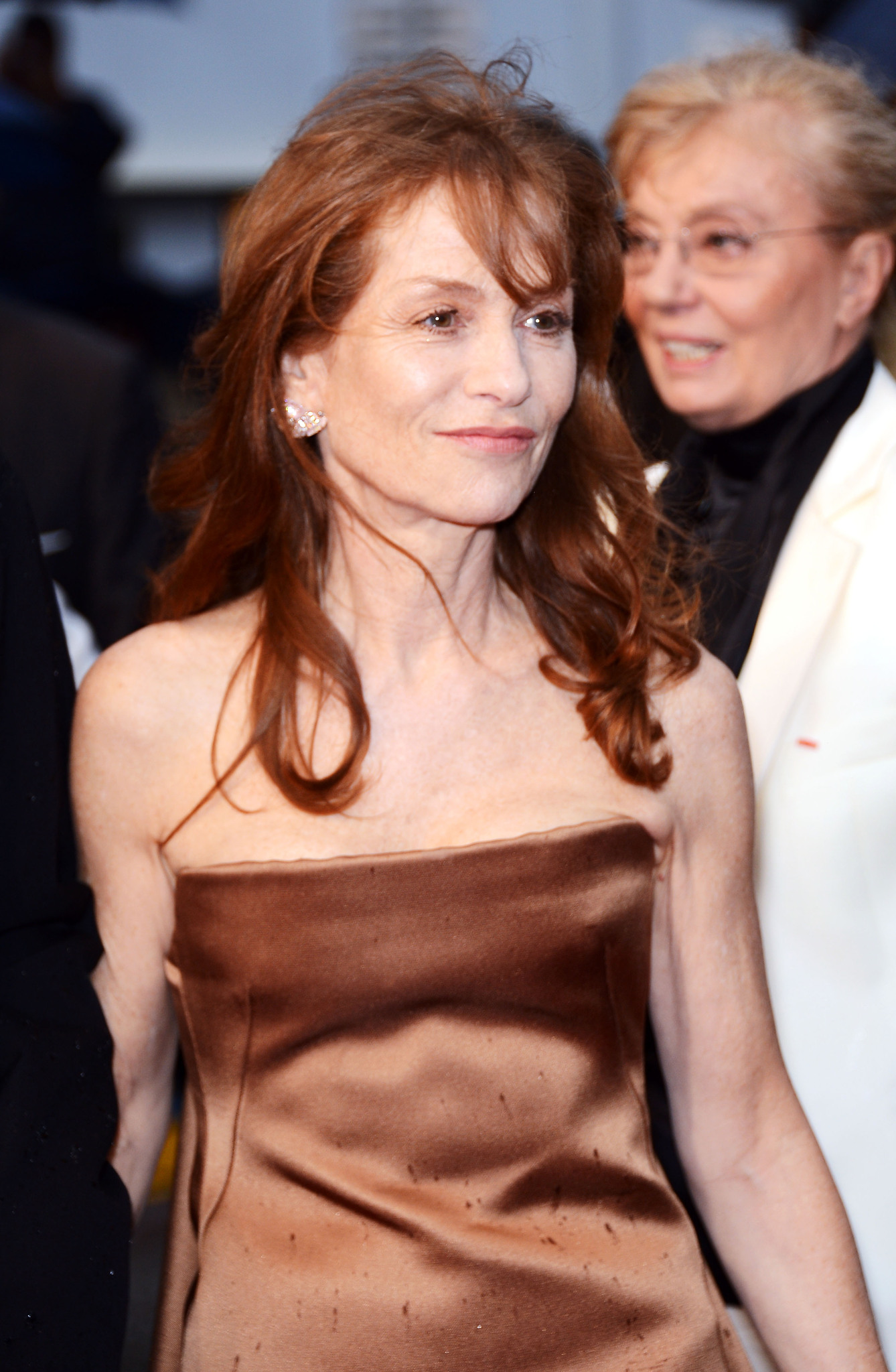 Isabelle Huppert and Margaret Ménégoz at event of Amour (2012)