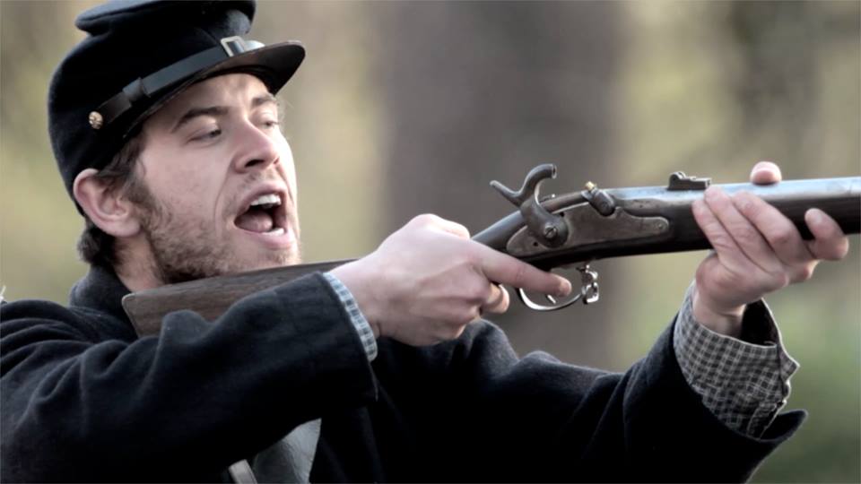 Fighter for Good. From the civil war drama short 'Blood on the River.'