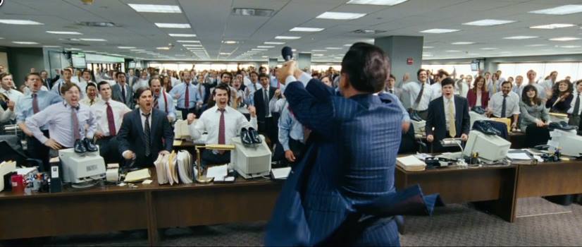 A picture says a thousand words. Go see the Wolf of Wall Street on Christmas Day. #wolfofwallstreet