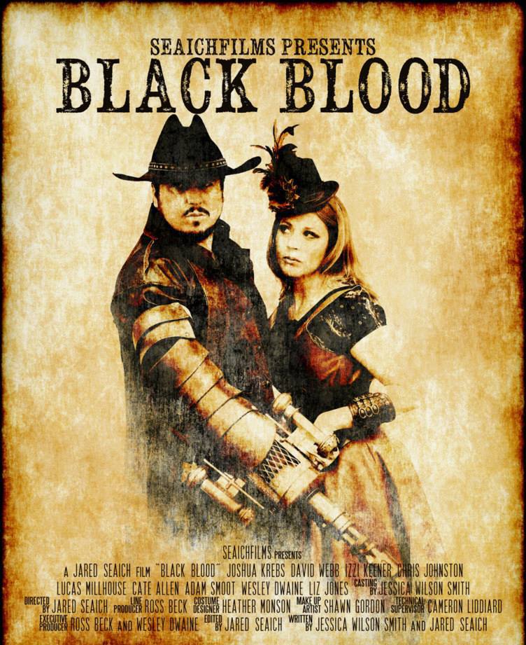 Cate Allen plays Theo, a gunslinger in Black Blood