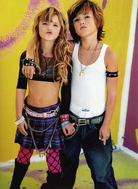 Remy with sister Bella Thorne