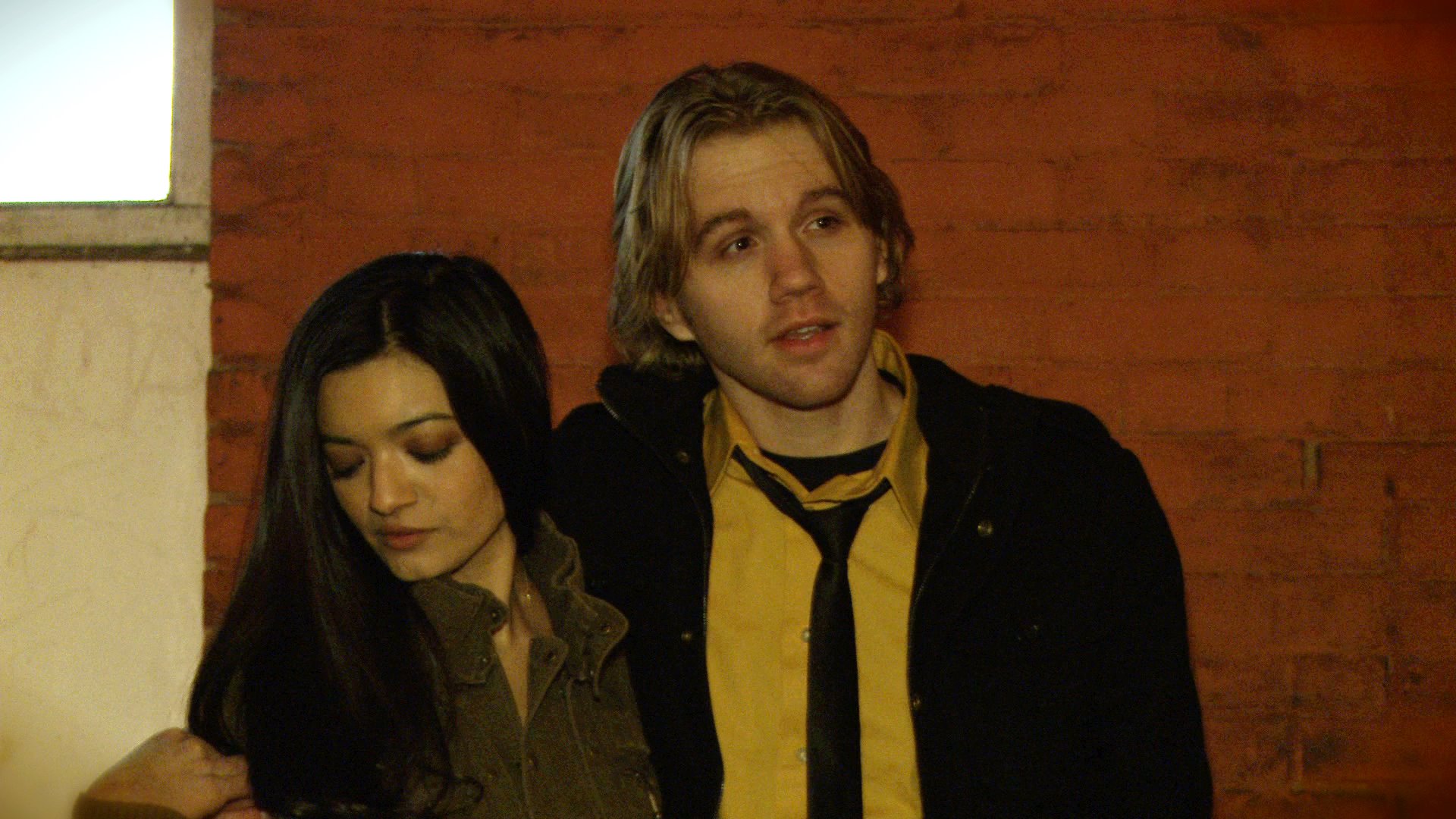 Brittany (Lawless) and Alvin (Michael David) take a stroll after a night at the club. Production photo from Rued January.