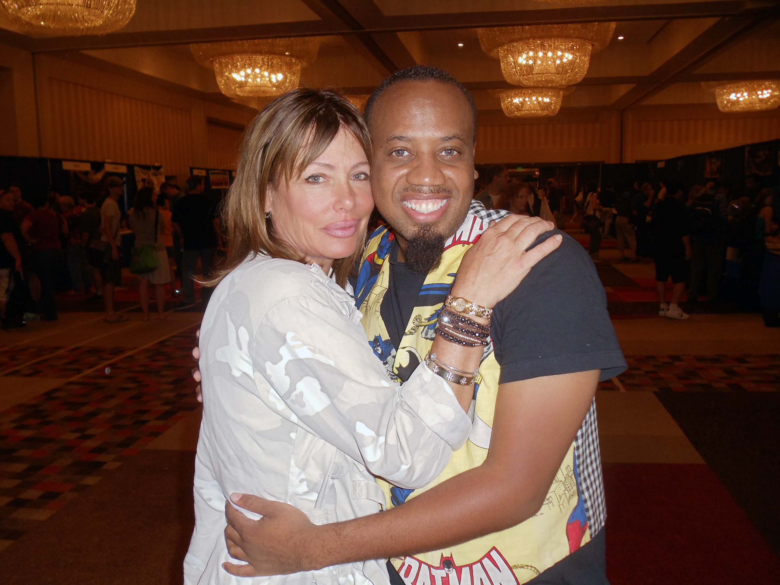 with Kelly Le Brock