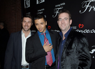 Jai Rodriguez, Ted Allen and Kyan Douglas at event of Living with Fran (2005)