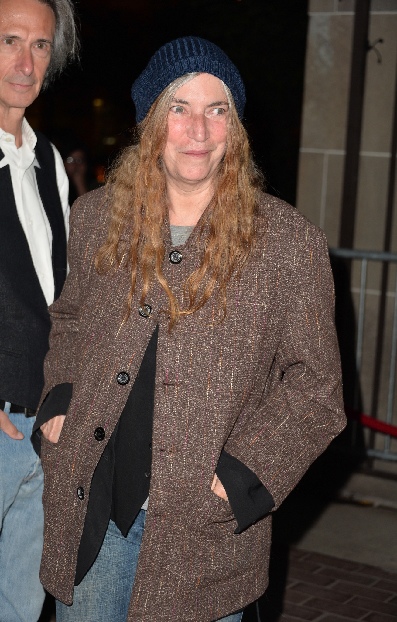 Patti Smith and Lenny Kaye at event of Isgyvena tik mylintys (2013)