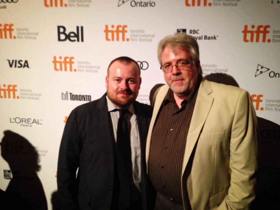 Toronto International Film Festival world premiere of PROXY. Jim Dougherty and Director Zack Parker.