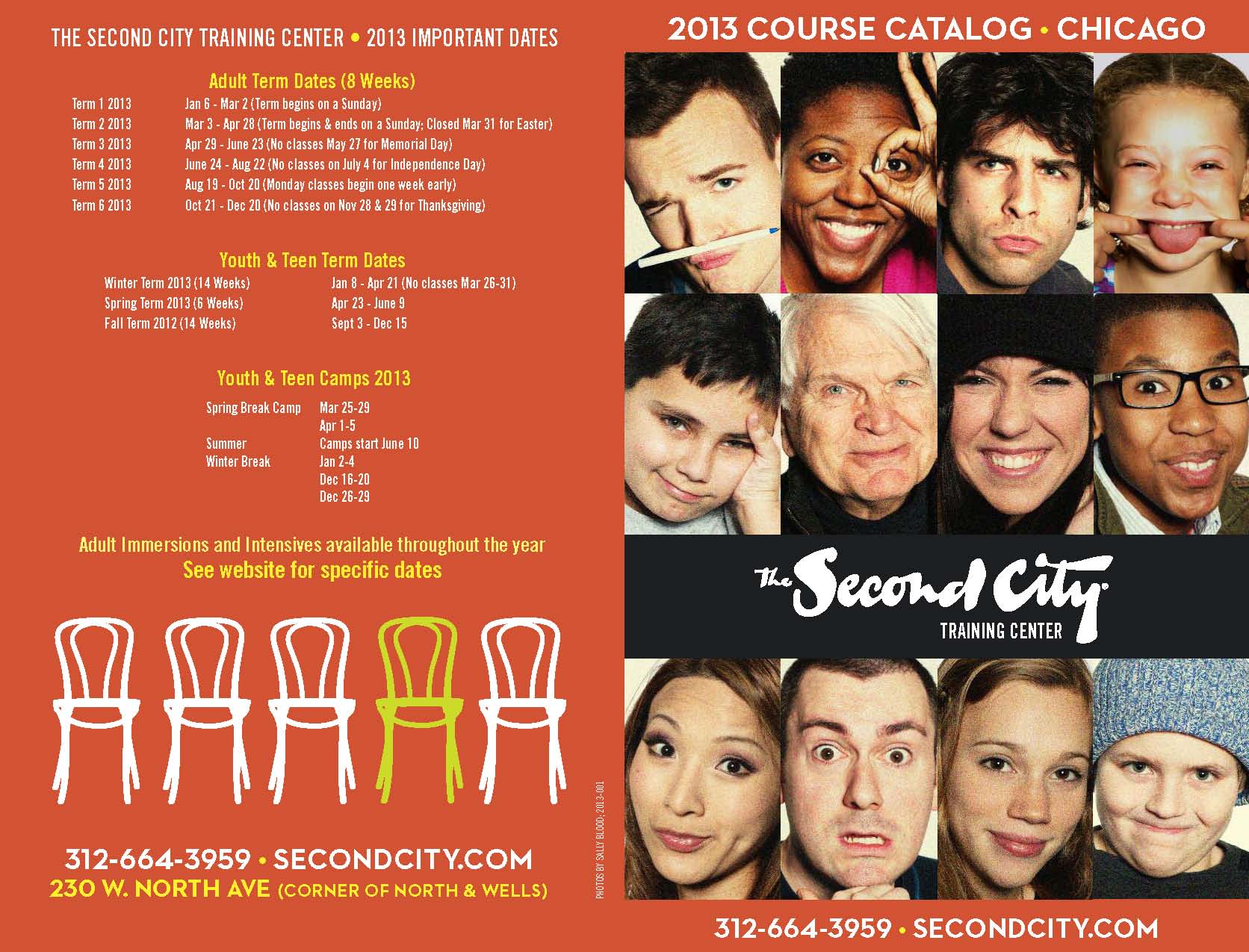 The Second City Chicago 2013 Course Catalog
