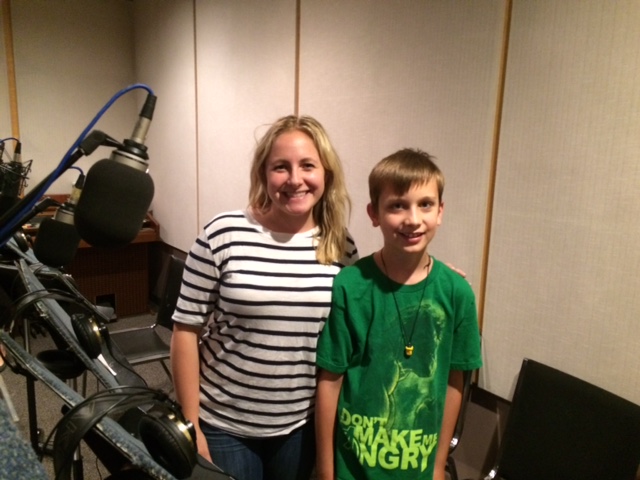 Quinn Van De Keere and Actor Andrea Libman