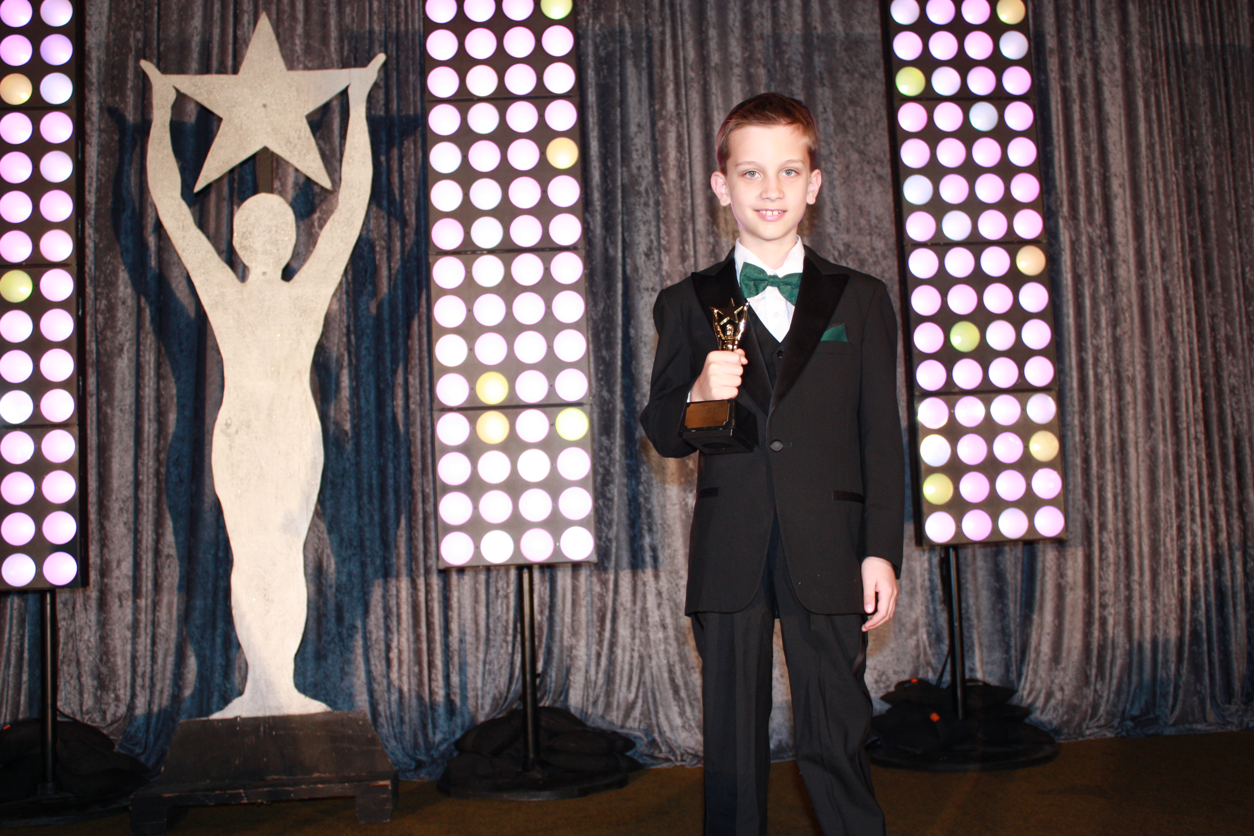 L.A. Young Artist Awards 2014. Winner: Best Young Actor in a Live Theatre Performance (5-21)