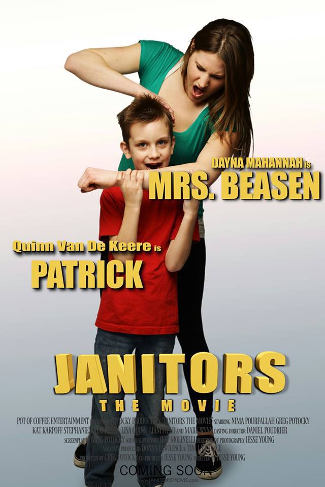 Quinn Van De Keere and Dayna Mahannah in Janitors the Movie