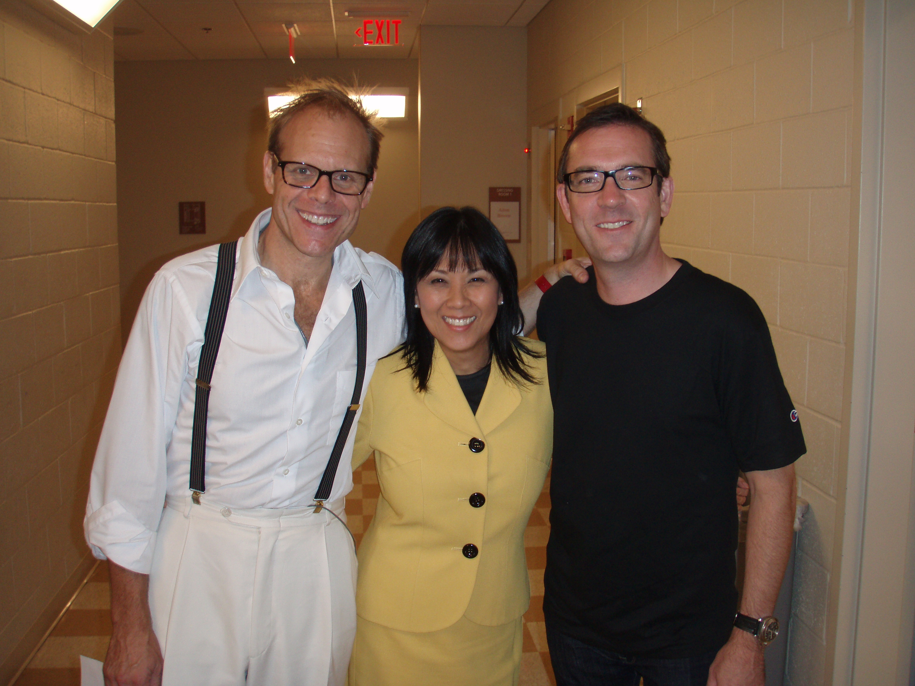 Alton Brown and Ted Allen Good Eats 10th Anniversary