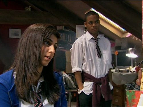 Still of Daniel Anthony and Anjli Mohindra in The Sarah Jane Adventures (2007)