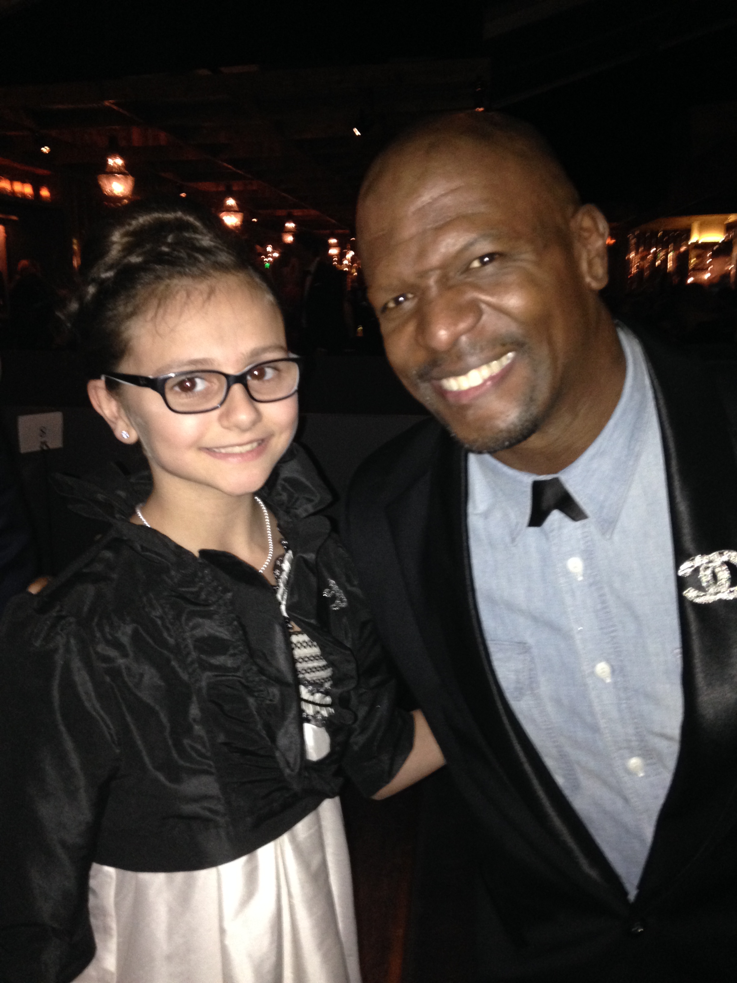with Terry Crews