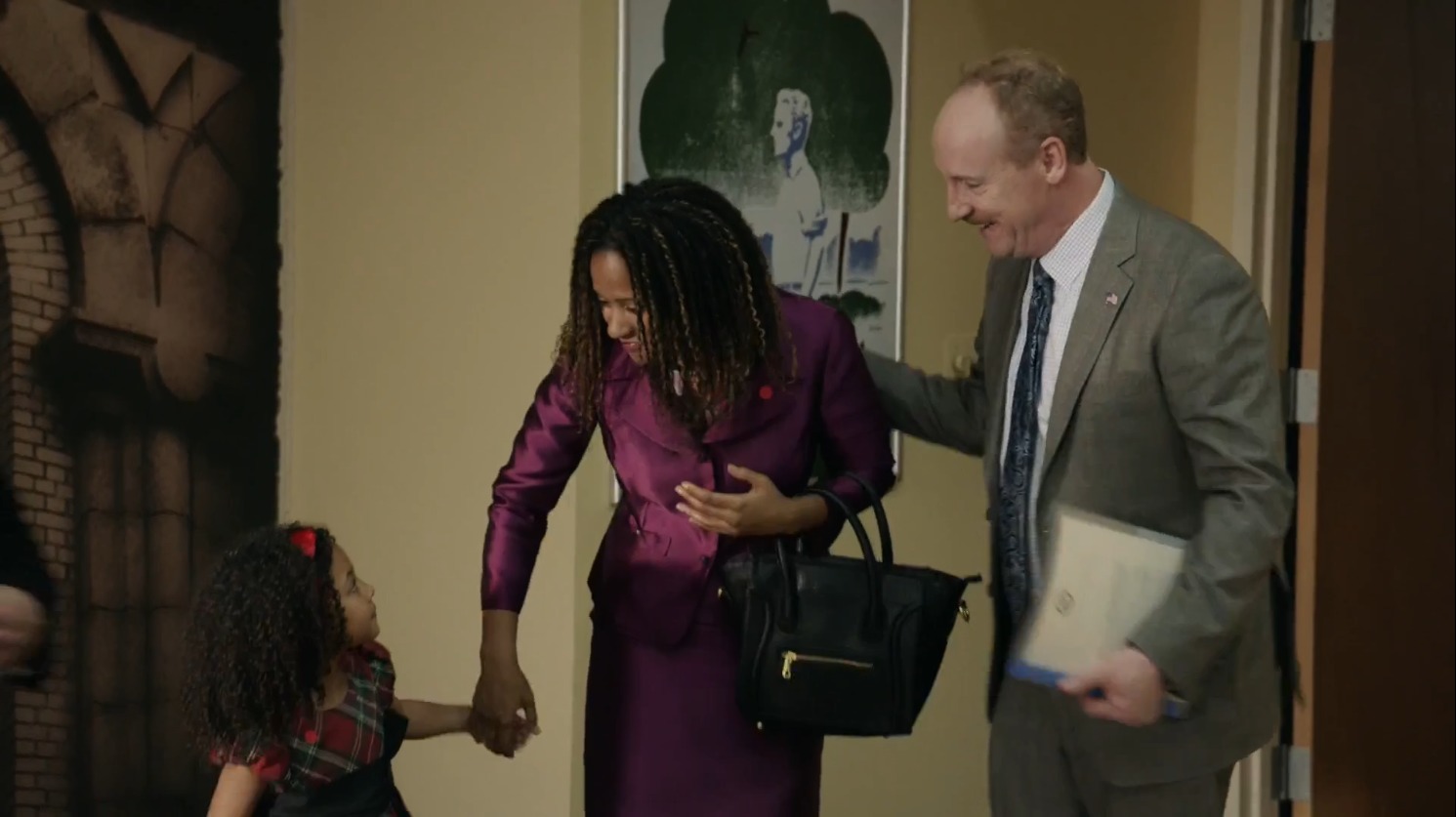 Still of Mirabelle Lee, Tracie Thoms and Matt Walsh in Veep Episode 