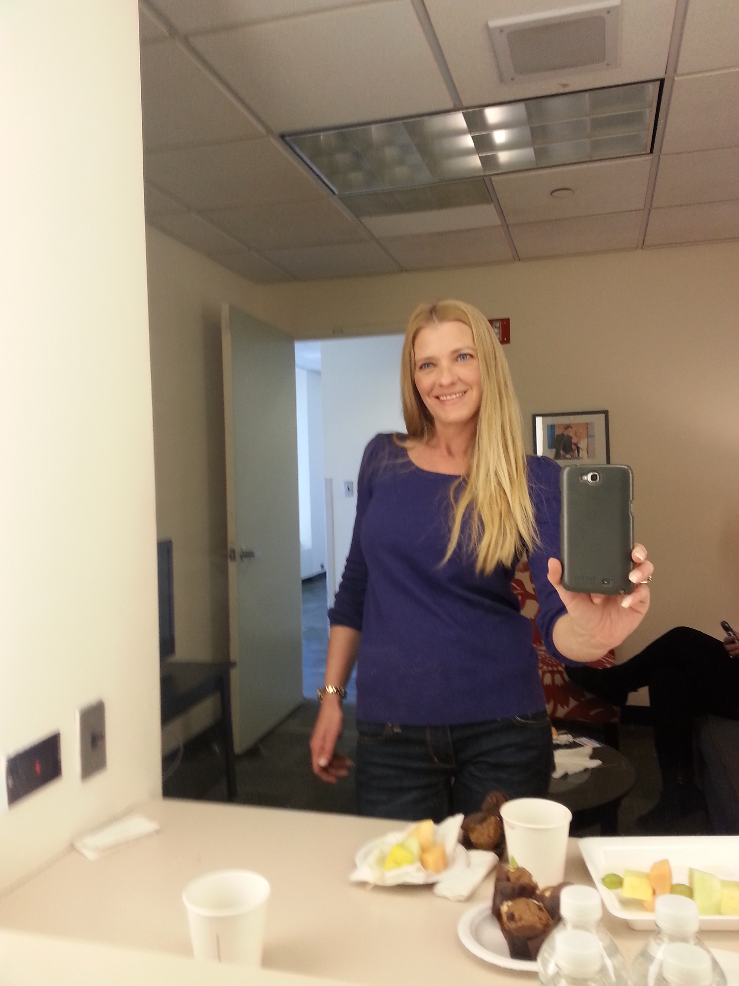 Melissa Chadwick - Green Room at Dr Oz Show