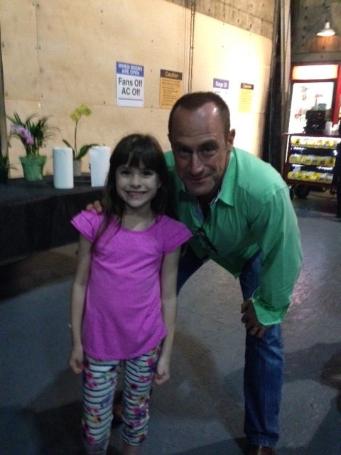 Afra and Christopher Meloni