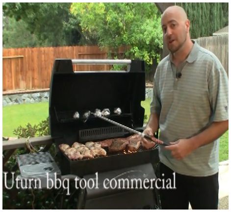 screen capture from commercial for U-Turn BBQ tool.