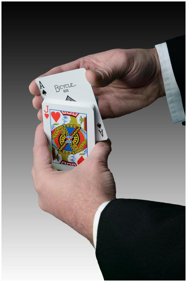 Hand model for Card magic DVD