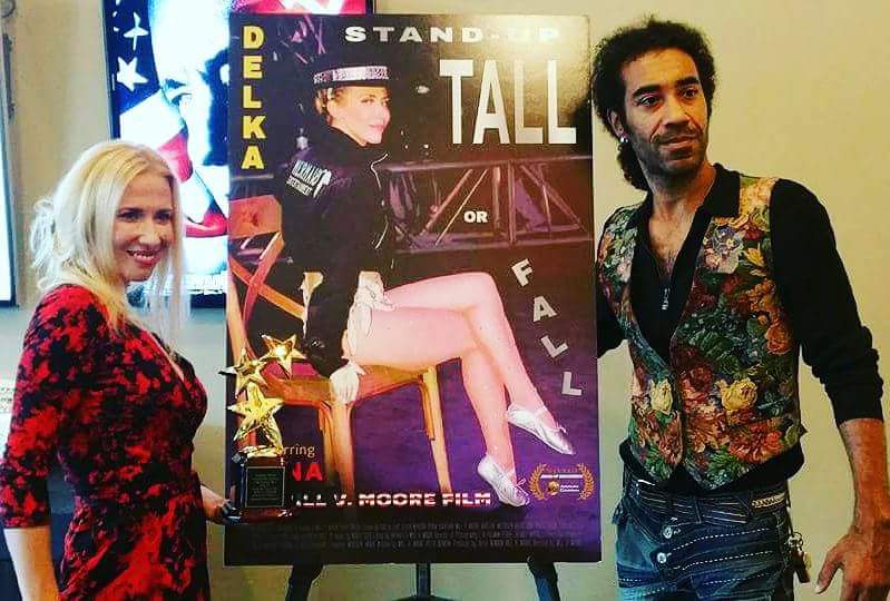 MERMAID ENTERTAINMENT 2015 DELKA: Stand-Up Tall or Fall* CEO DELKA NENKOVA (Rina) & CREATIVE dir. WILL V. MOORE Accolade Award of Recognition