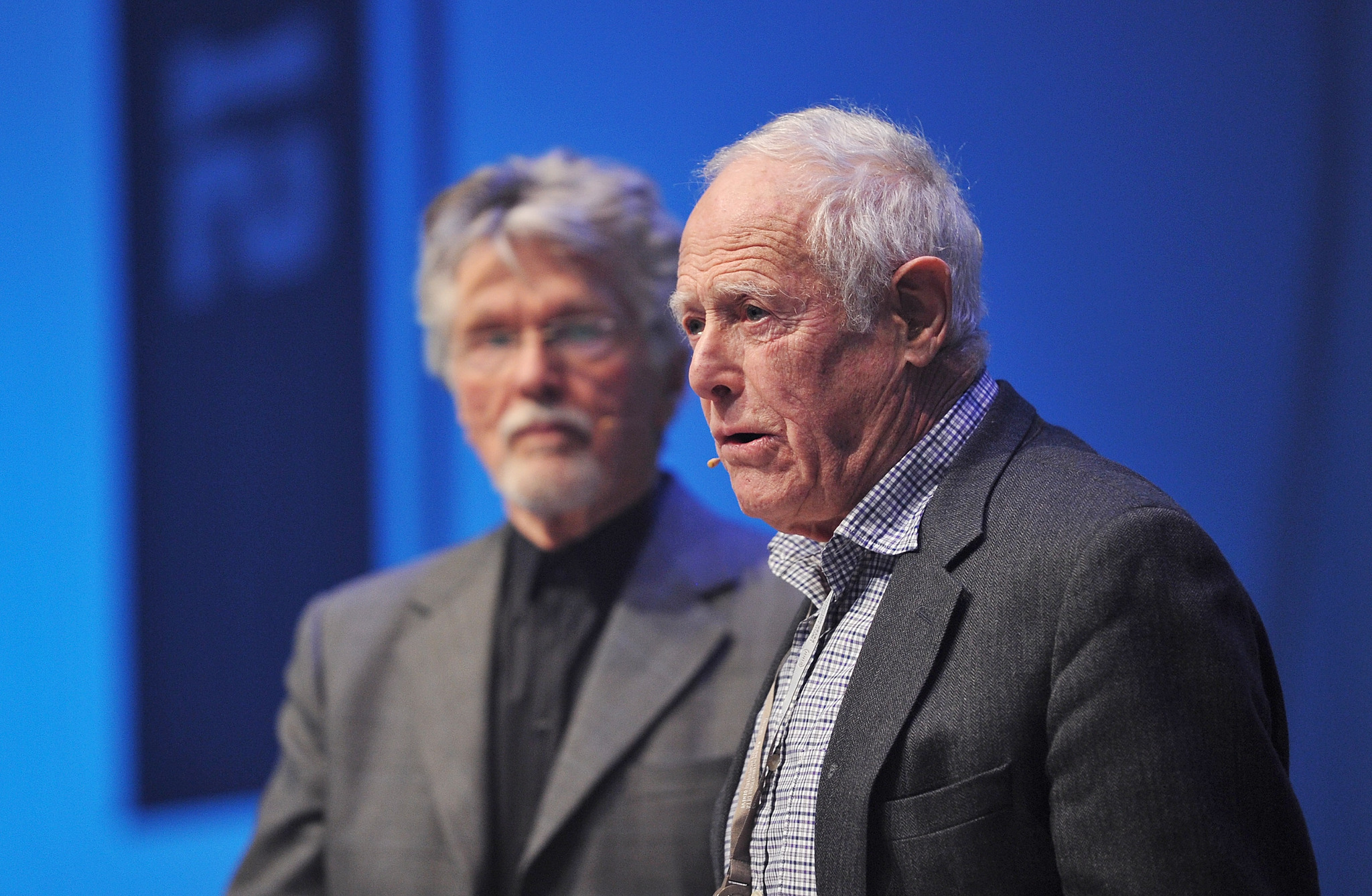 Tom Skerritt and James Salter