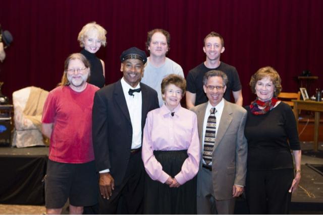 Entire production team and actors from the NUMC, September 28, 2012 production of 