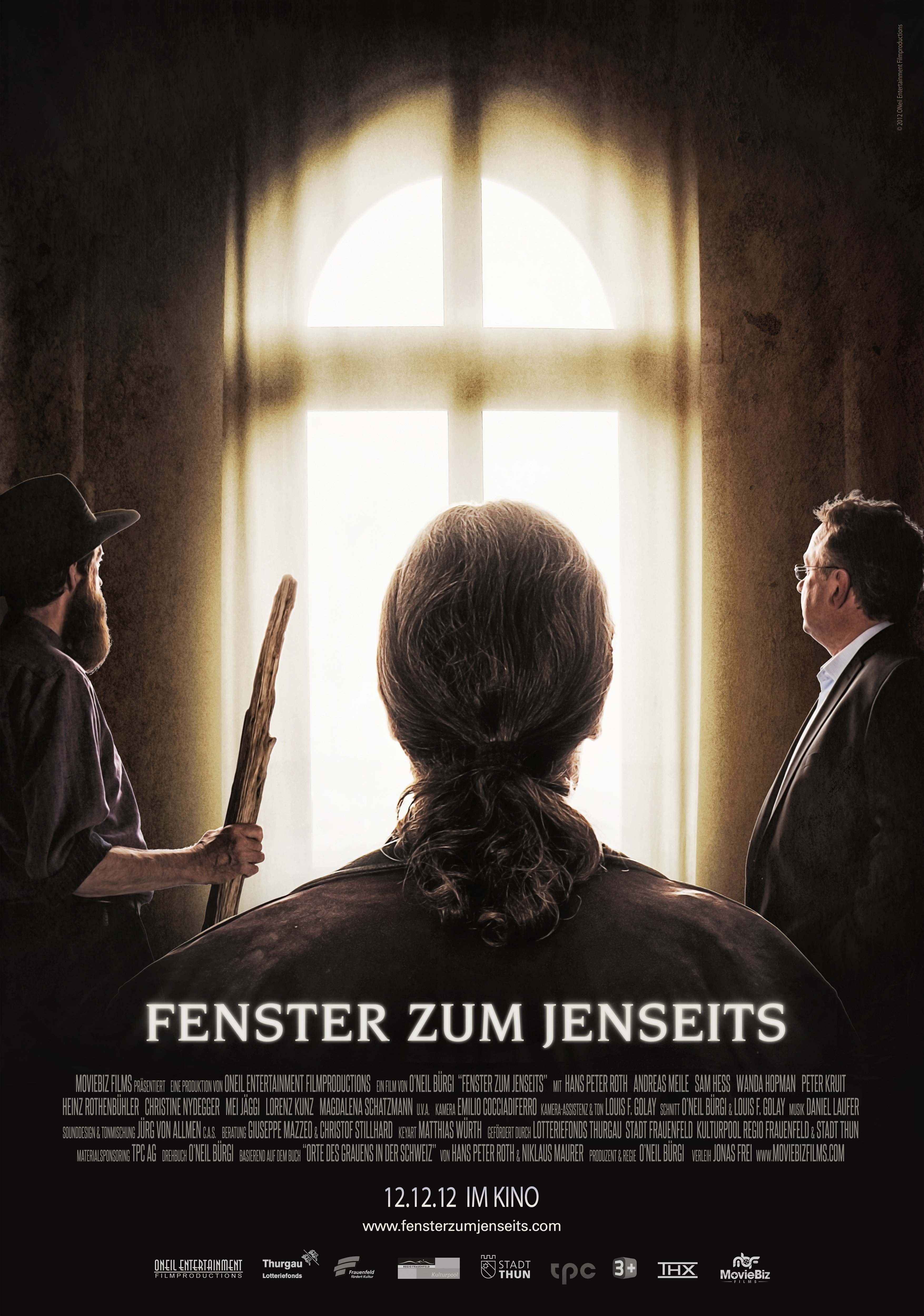 Andreas Meile, Hans Peter Roth and Sam Hess in Fenster zum Jenseits (2012)