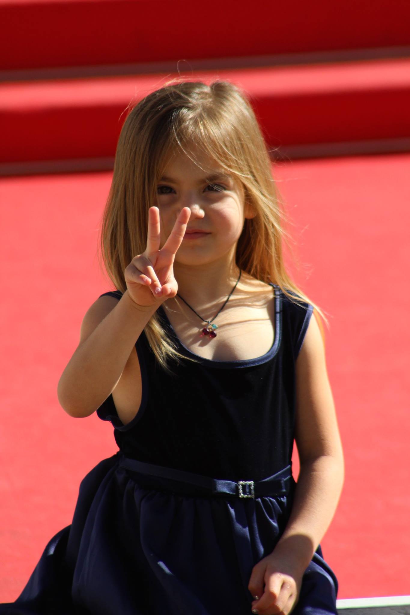 Victoria Schmidt at Festival de Cannes. 2014.