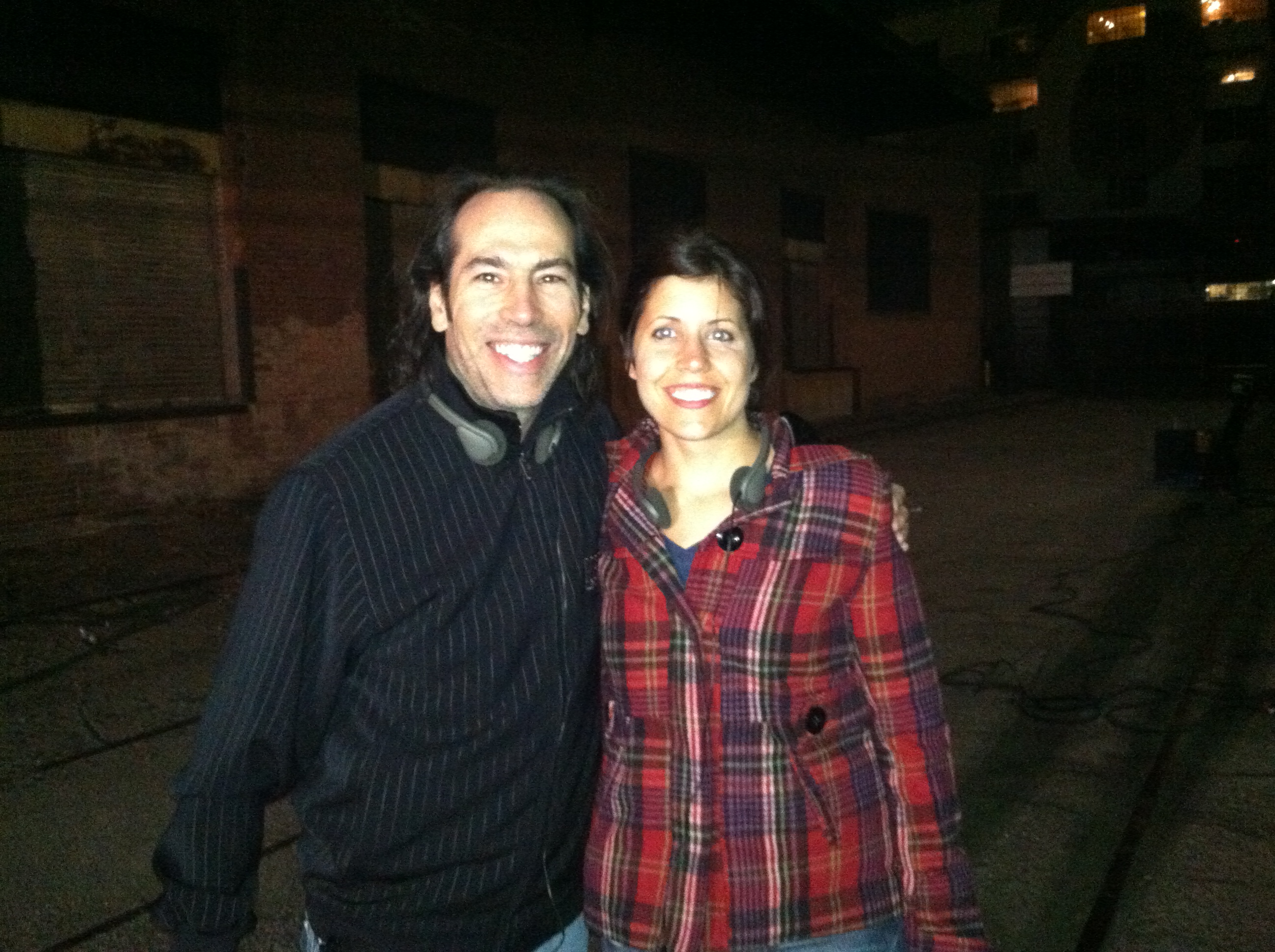 With director Martin Guigui