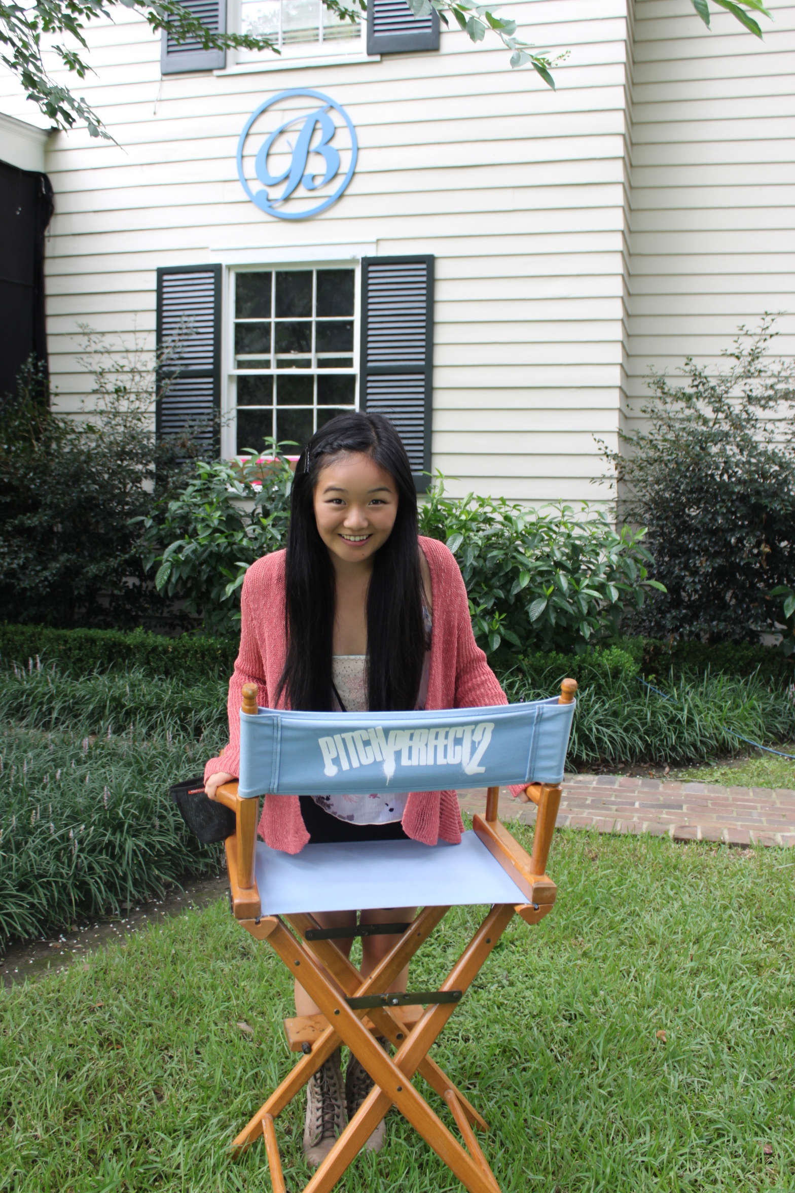 Ashley Zhang visits the set of Pitch Perfect 2 with Seventeen Magazine