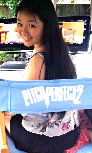 Ashley Zhang visits the set of Pitch Perfect 2 with Seventeen Magazine