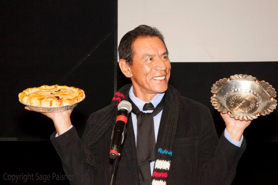 Wes Studi accepts the American Actor Award 2013