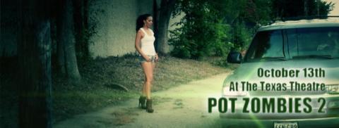 On set picture of my character : Candy in Pot Zombies 2 by Justin Powers in Dallas, Tx