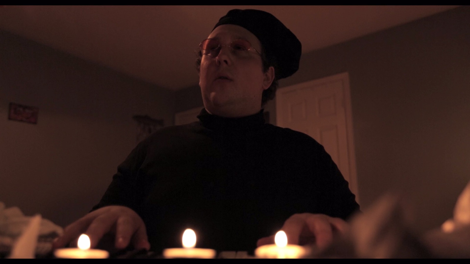 Still shot from the short film 'Being Frank' directed by Mike Bailey.